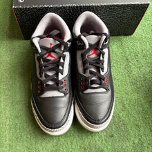 Load image into Gallery viewer, Jordan 2024 Black Cement 3s Size 8
