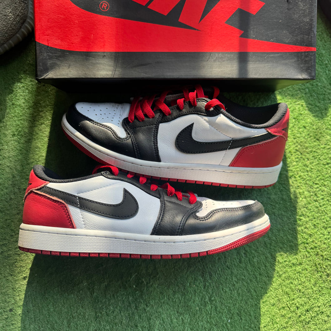Jordan Black Toe Low 1s Size 8