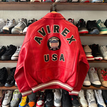 Load image into Gallery viewer, Avirex Leather Jacket Size M
