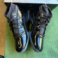 Load image into Gallery viewer, Jordan Black Patent 17s Size 14
