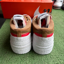 Load image into Gallery viewer, Nike Sacai British Tan Low Blazers Size 8
