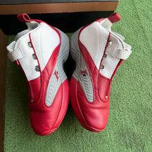 Load image into Gallery viewer, Reebok White Red Answer 4s Size 11
