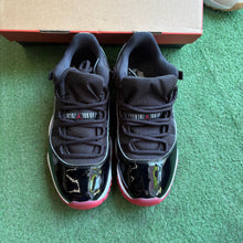 Load image into Gallery viewer, Jordan Bred Low 11s Size 8.5
