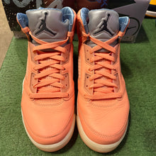 Load image into Gallery viewer, Jordan DJ Khaled We The Best Crimson Bliss 5s Size 8.5
