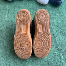 Load image into Gallery viewer, Nike Brown Leather High Air Force 1s Size 7Y
