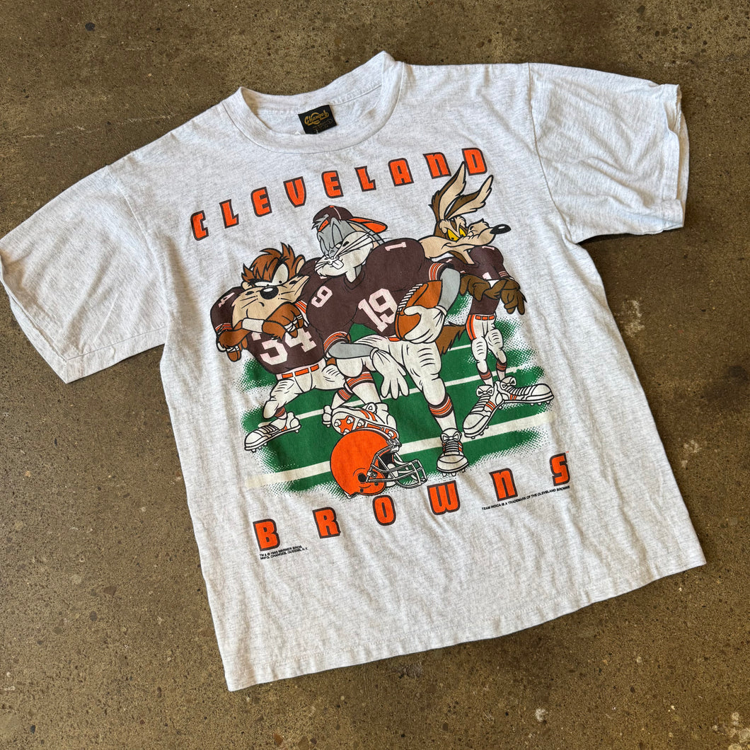 Vintage Cleveland Browns Looney Tunes Tee Size L