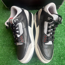 Load image into Gallery viewer, Jordan Black Cement 3s Size 9.5
