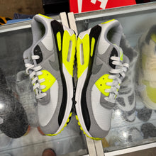 Load image into Gallery viewer, Nike Summit White Bolt Air Max 90s Size 9.5
