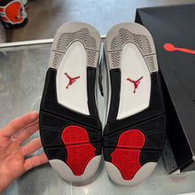 Load image into Gallery viewer, Jordan White Cement 4s Size 6.5Y
