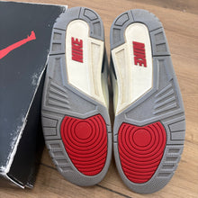 Load image into Gallery viewer, Jordan Reimagined White Cement 3s Size 10

