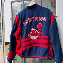 Load image into Gallery viewer, Vintage Cleveland Indians Wool Jacket Size XL
