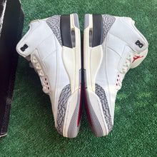 Load image into Gallery viewer, Jordan Reimagined White Cement 3s Size 12
