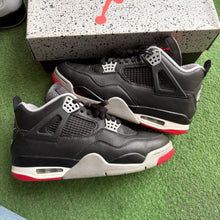 Load image into Gallery viewer, Jordan Reimagined Bred 4s Size 9.5
