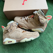 Load image into Gallery viewer, Jordan Travis Scott British Khaki 6s Size 6.5
