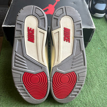Load image into Gallery viewer, Jordan Reimagined White Cement 3s Size 10.5
