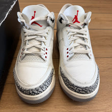Load image into Gallery viewer, Jordan Reimagined White Cement 3s Size 8.5

