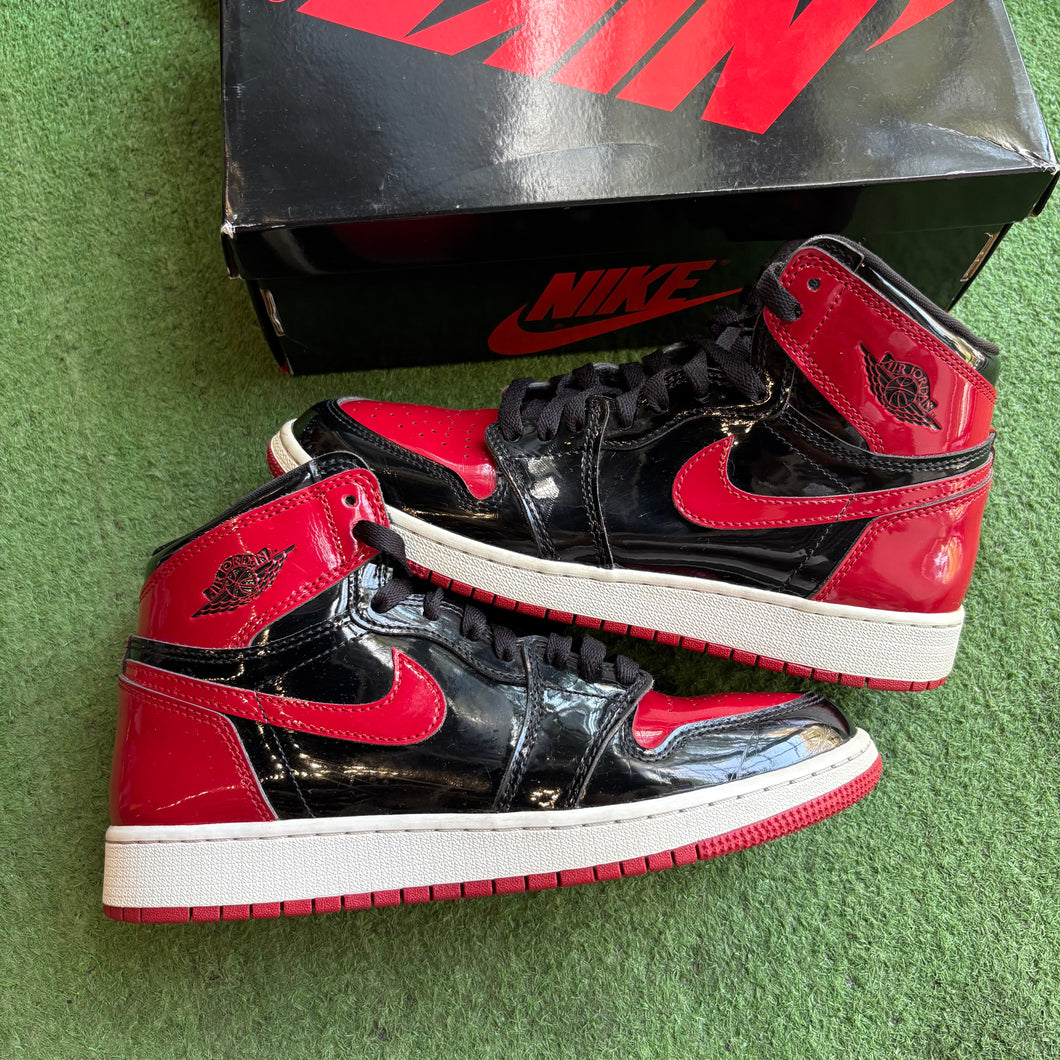 Jordan Patent 1s Size 7Y