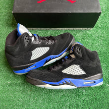 Load image into Gallery viewer, Jordan Racer Blue 5s Size 10.5
