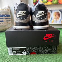 Load image into Gallery viewer, Jordan Black Cement 3s Size 10
