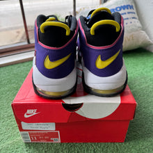Load image into Gallery viewer, Nike Black Court Purple Air More Uptempo 96s Size 11
