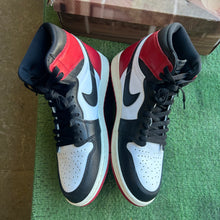 Load image into Gallery viewer, Jordan Reimagined Black Toe 1s Size 10.5
