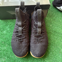 Load image into Gallery viewer, Nike LeBron Black Gum 15s Size 12
