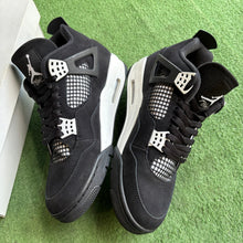 Load image into Gallery viewer, Jordan White Thunder 4s Size 10.5
