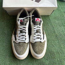Load image into Gallery viewer, Jordan Travis Scott Medium Olive Low 1s Size 12
