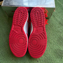 Load image into Gallery viewer, Nike OFF WHITE University Red Low Dunks Size 10
