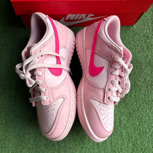 Load image into Gallery viewer, Nike Triple Pink Low Dunks Size 6Y
