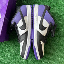 Load image into Gallery viewer, Nike SB Court Purple Low Dunks Size 10.5
