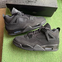 Load image into Gallery viewer, Jordan Black Cat 4s Size 8.5
