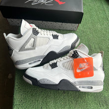 Load image into Gallery viewer, Jordan White Cement 4s Size 10.5
