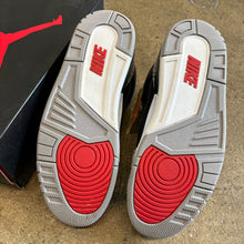 Load image into Gallery viewer, Jordan Black Cement 3s Size 10.5
