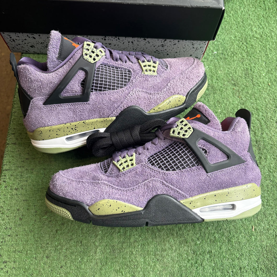 Jordan Canyon Purple 4s Size 9.5W/8M