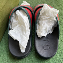 Load image into Gallery viewer, Gucci Slides Size 10UK
