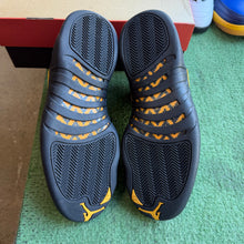 Load image into Gallery viewer, Jordan Black Taxi 12s Size 12
