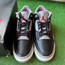 Load image into Gallery viewer, Jordan Black Cement 3s Size 8.5
