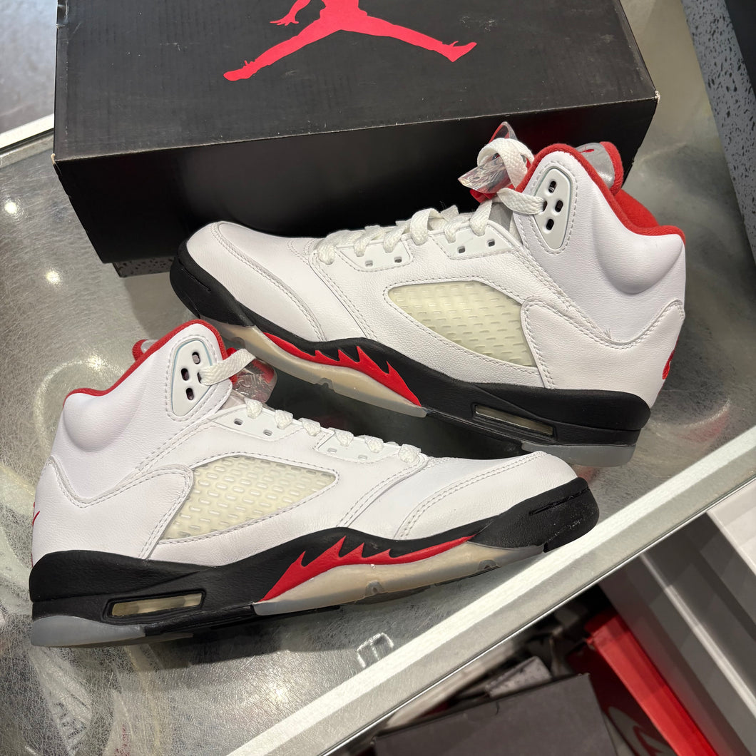 Jordan Fire Red 5s Size 5.5Y