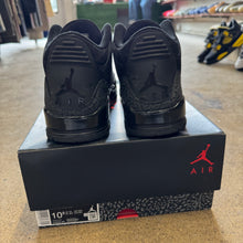 Load image into Gallery viewer, Jordan Black Cat 3s Size 10.5

