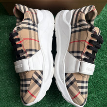 Load image into Gallery viewer, Burberry Check Sneakers Size 43.5
