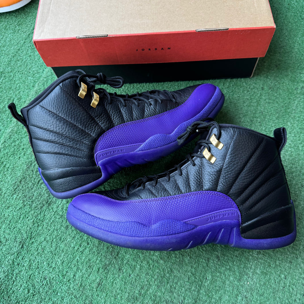 Jordan Field Purple 12s Size 12