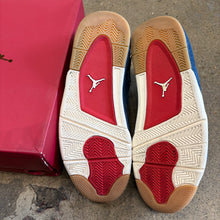 Load image into Gallery viewer, Jordan x Levi’s Denim 4s Size 10
