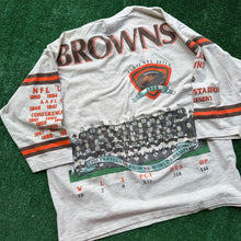 Load image into Gallery viewer, Vintage Cleveland Browns Three Quarter Tee Size XL
