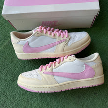 Load image into Gallery viewer, Jordan Travis Scott Shy Pink Low 1s Size 10
