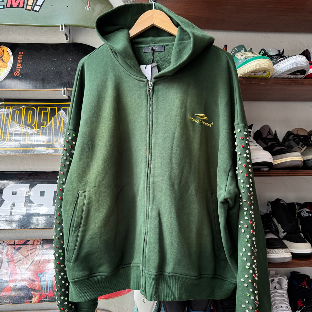 HMDD Zip Up Hoodie Size L