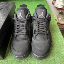 Load image into Gallery viewer, Jordan Black Cat 4s Size 10.5
