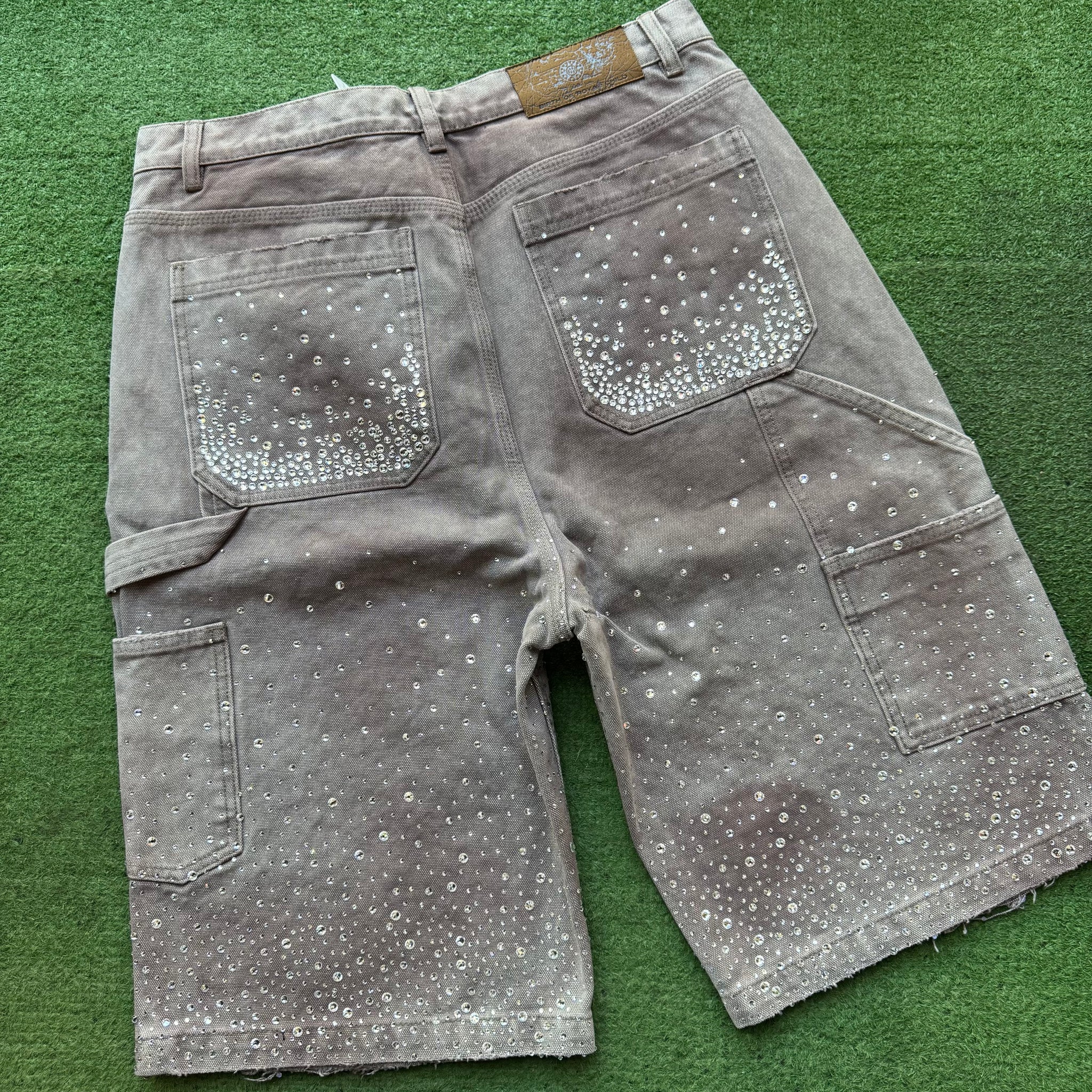 Birth Of  Child デニムショーツS グレー Birth of Royal Child Denim Shorts – My Cuzin Vintage Cleveland