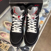 Load image into Gallery viewer, Jordan Reimagined Metallic 5s Size 12
