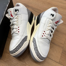 Load image into Gallery viewer, Jordan Reimagined White Cement 3s Size 9
